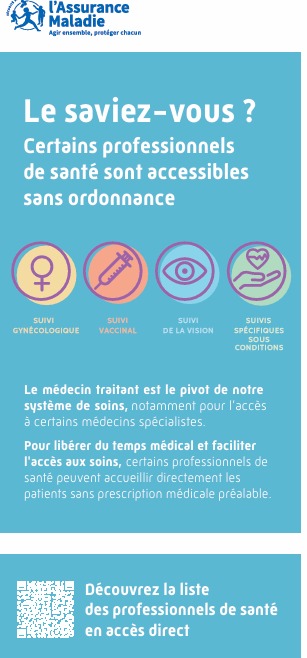 L’accès direct – Un levier pour améliorer l’accès aux soins de proximité en Saône-et-Loire