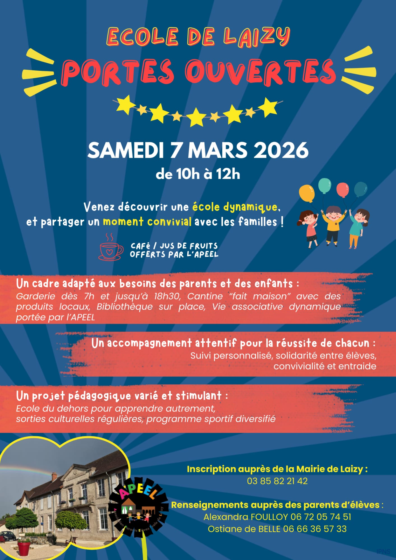 PORTES OUVERTES A L' ECOLE